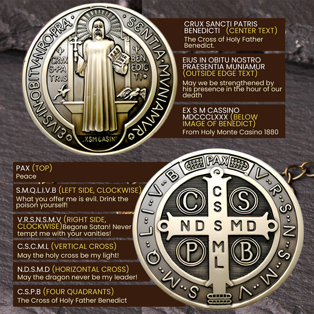 St. Benedict Crucifix Bracelet – For Generational Deliverance