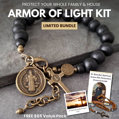 St. Benedict Crucifix Bracelet – For Generational Deliverance